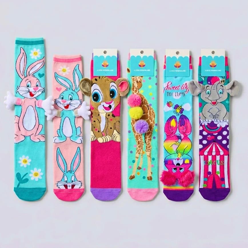 Meia Divertida (tam. único infantil)